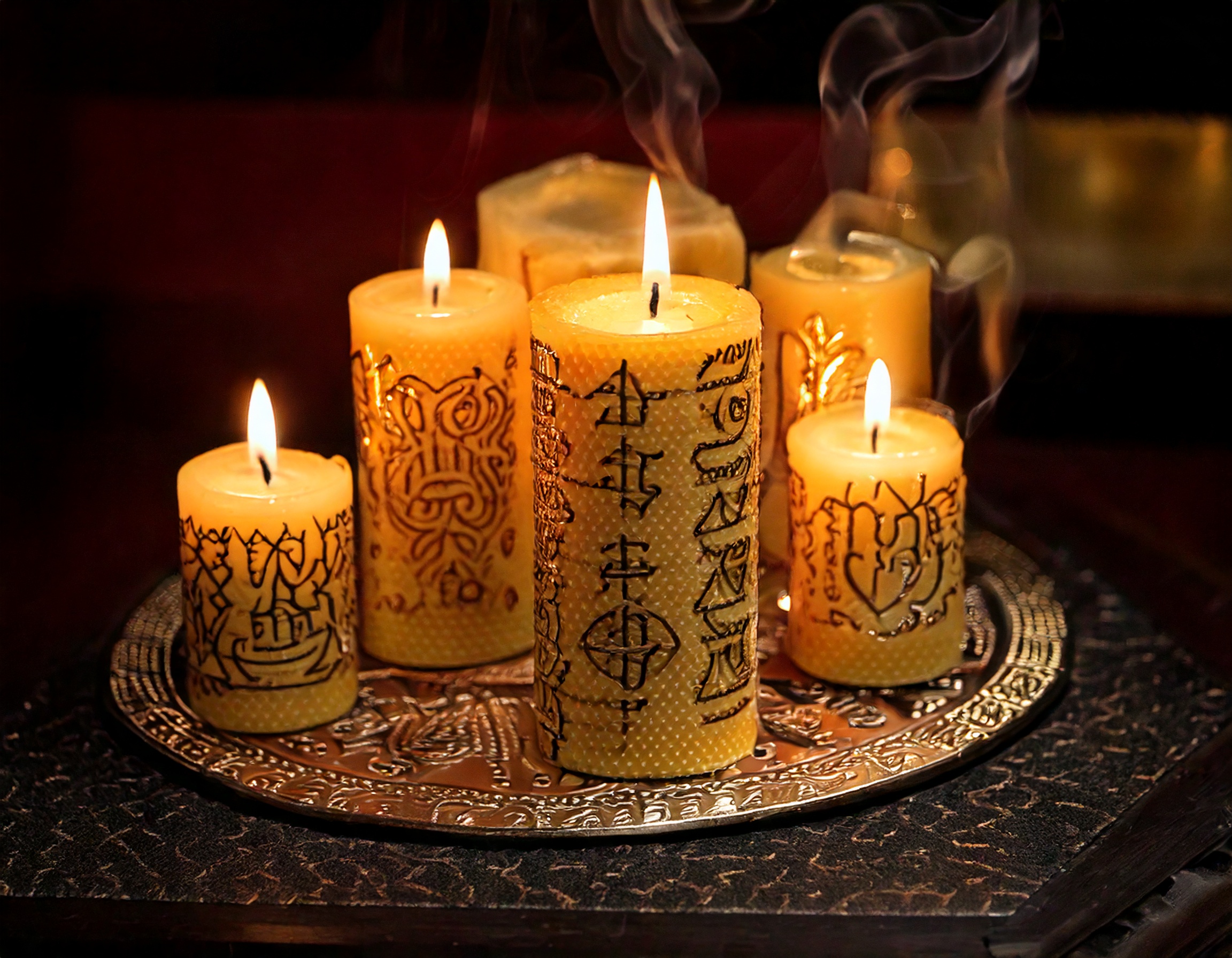 spell candles for binding and banishing